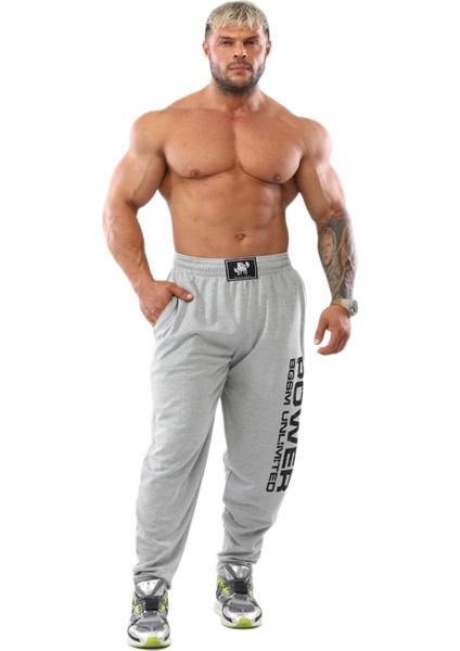Erkek Şalvar Kesim Eşofman Altı Gym Pantolon Bgsm PNT1358