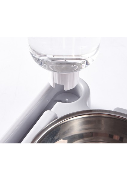 Otomatik Su Sebilli Mama Kabı-Gri fiyatları