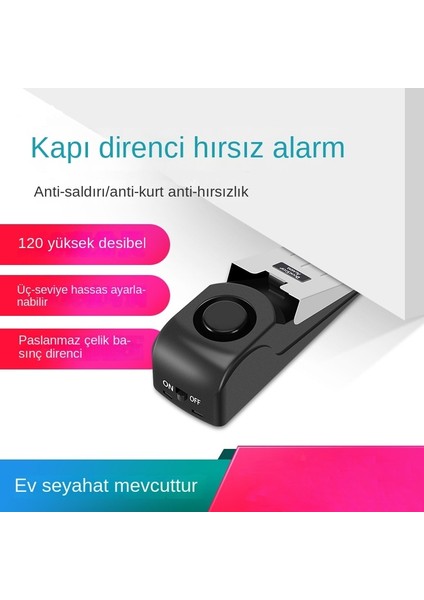 Kapı Hırsızlık Alarmı Kapı Çatlak Alarmı Kapı Fiş Alarmı Ev Kapı Durdurma Alarmı (Yurt Dışından)