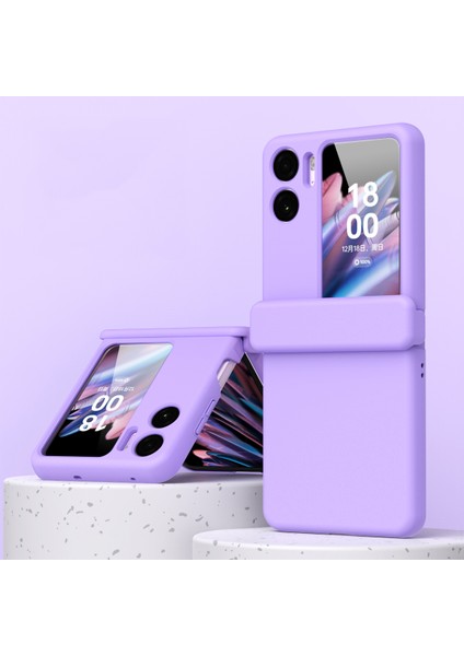 Oppo Find N2 Flip Manyetik Emme Macaron Cep Telefonu Kılıfı (Yurt Dışından)