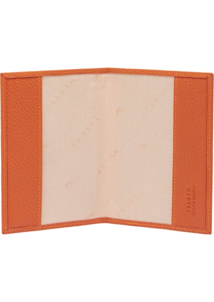 Turuncu Deri Unisex Pasaportluk 01200J35 fiyatları