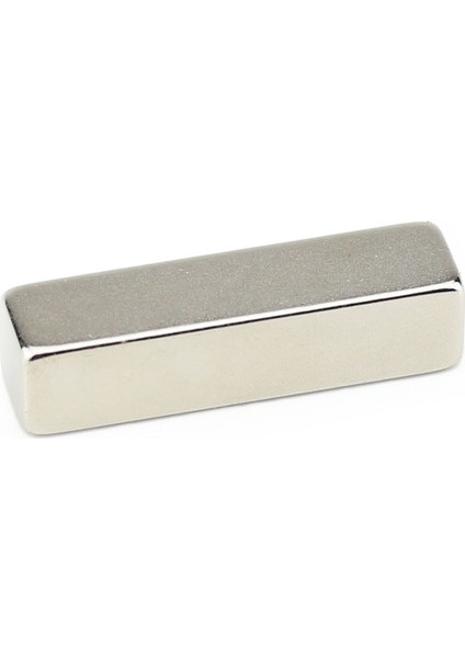 Güçlü Neodyum Mıknatıs 40x10x10 mm Köşeli Çubuk Magnet