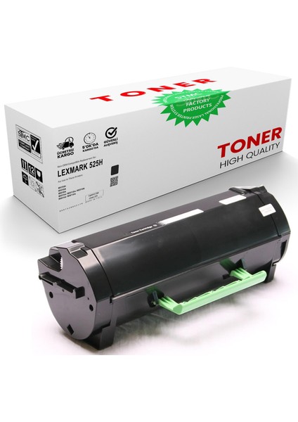 Lexmark MS811N/MS811DN 525H Muadil Toner /WB/52D5H00