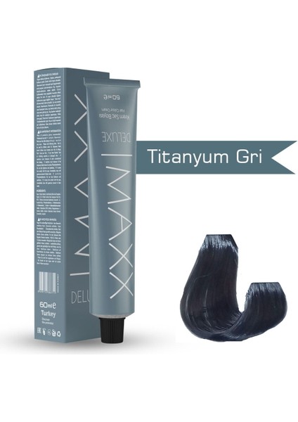 Tüp Boya Titanyum Gri 60 ml x 2 Adet