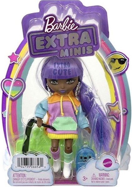 Mattel Barbie Extra Mini Bebekler -HGP62-HJK66