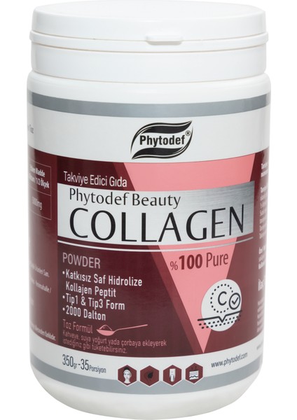 Kolajen Powder Toz Kolajen - 350 gr.