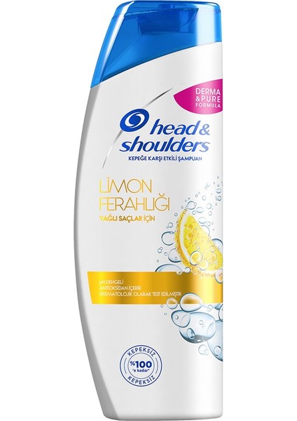 Head & Shoulders Şampuan Limon Ferah 350 ml x 6 Adet