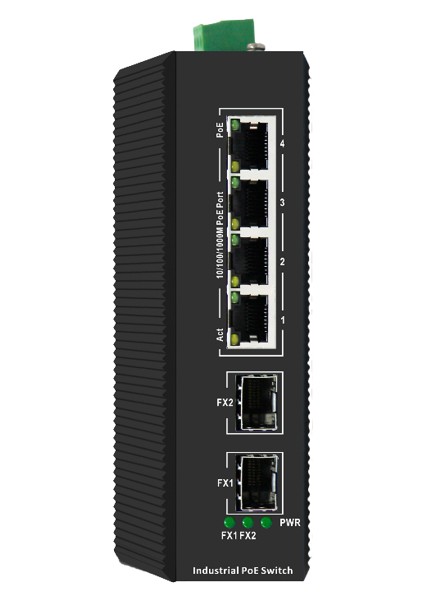-E-4GP2S Yönetilmeyen 4 Bağlantı Noktalı 4*10/1000/1000M Poe Bağlantı Noktası Maksimum Güç 30W