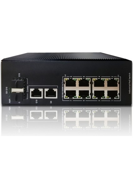 600-AFG-822S 8 Bağlantı Noktalı 8*10/1000/1000M Poe Maks. Güç Açma 30W