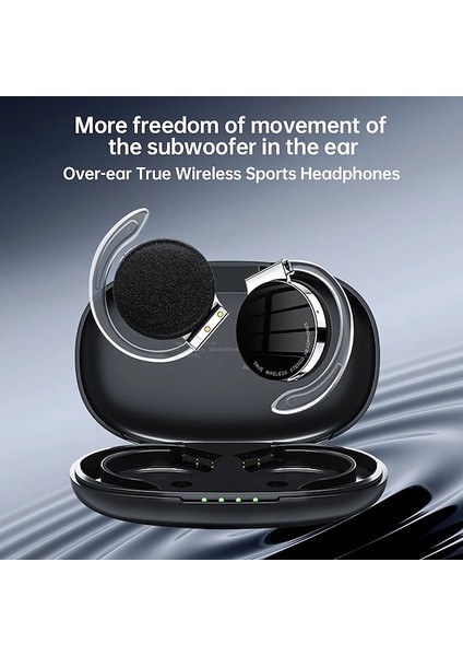 F2 Kablosuz Bluetooth Kulaklık, Gece Çalışan Işıklı Aydınlatmalı Spor Stereo Kulaklık (Yurt Dışından)