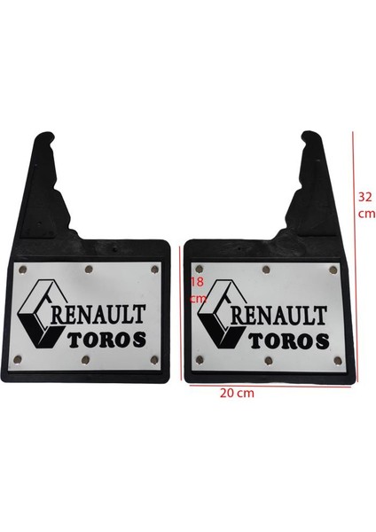 Renault 12 Toros-Toros Tsw Uyumlu Perçinli 2'li Paçalık Tozluk Çamurluk REN1RZ035YD modelleri