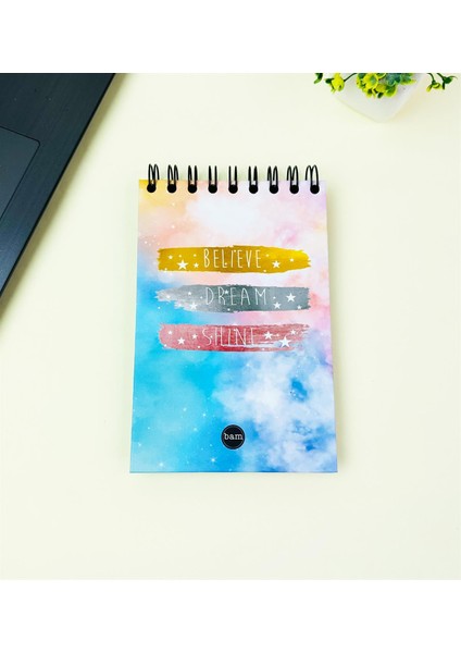 17x12Cm Sketch Book - Eskiz Defteri - Siyah Sayfa - 120 Gr - 64 Yaprak