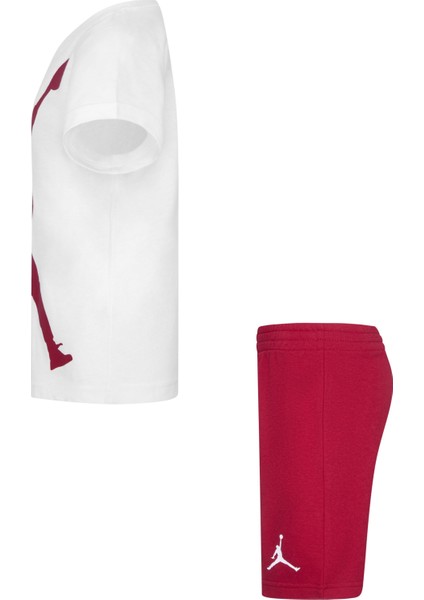 Jordan Jumbo Jumpman Çocuk Şort T-Shirt Set 75C138-R78