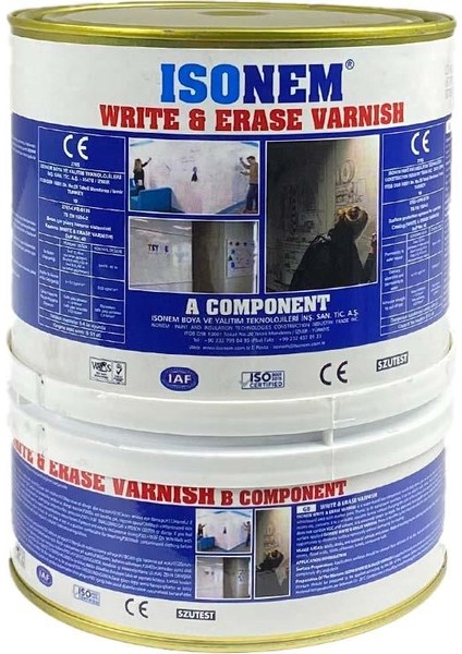 Isonem Write&Erase ( Yaz-Sil ) Vernik 1,5 kg