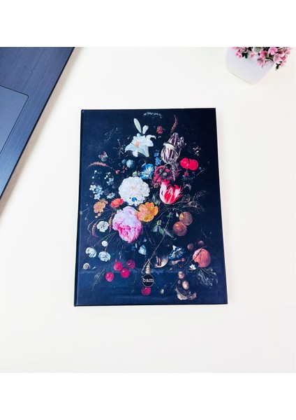 21x14Cm Sketch Book - Eskiz Defteri - Siyah Sayfa - 120 Gr - 56 Yaprak