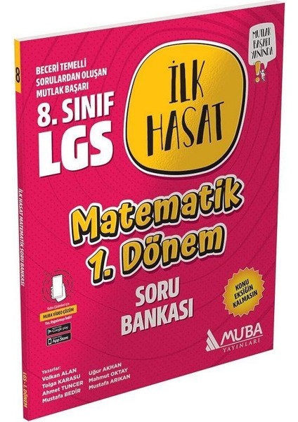 8. Sınıf LGS Matematik 1. Dönem İlk Hasat Soru Bankası