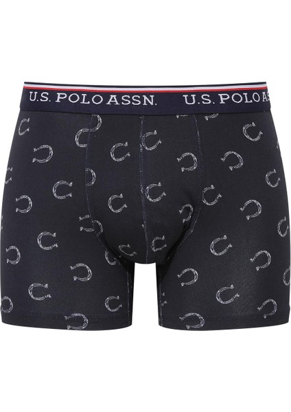 Erkek Modal Lacivert Tekli Boxer 80485