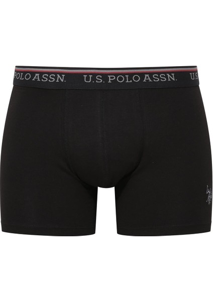 U.s. Polo Assn. - Erkek Modal Siyah - Lacivert 2 Li Boxer  80488