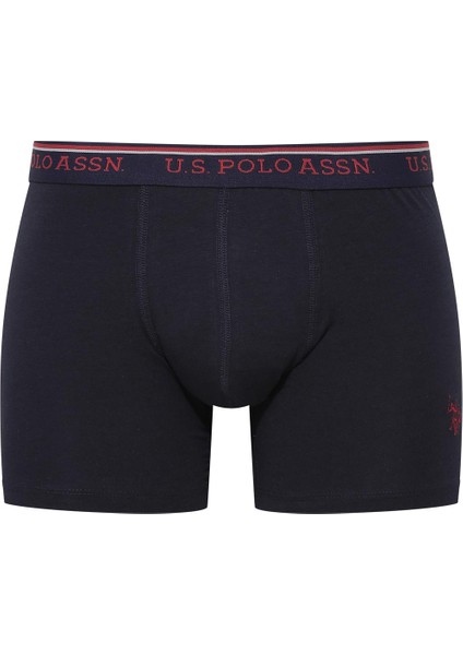 U.s. Polo Assn. - Erkek Modal Siyah - Lacivert 2 Li Boxer  80488