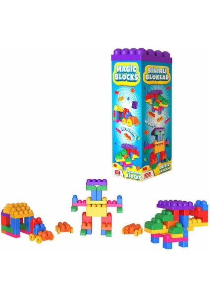 91-Magic Blocks Eğitici Bloklar 38 Parça