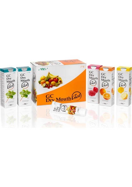 Gc Dry Mouth Jel - Ahududu Aromalı - Ağız Kuruluğu Kremi - 40 gr