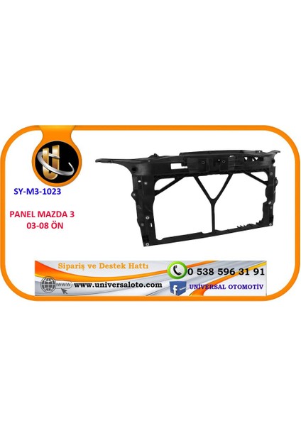 Panel Mazda 3 03-08 Ön