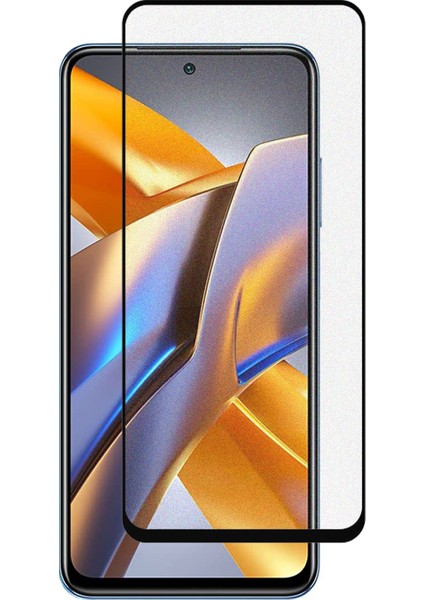 Xiaomi Poco M5S Global Için Tam Kaplayan Çerçeveli Mat Cam Koruma - AL3124