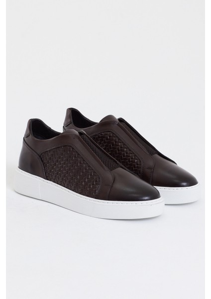 Özel Tasarım Hasır Detay Sneakers