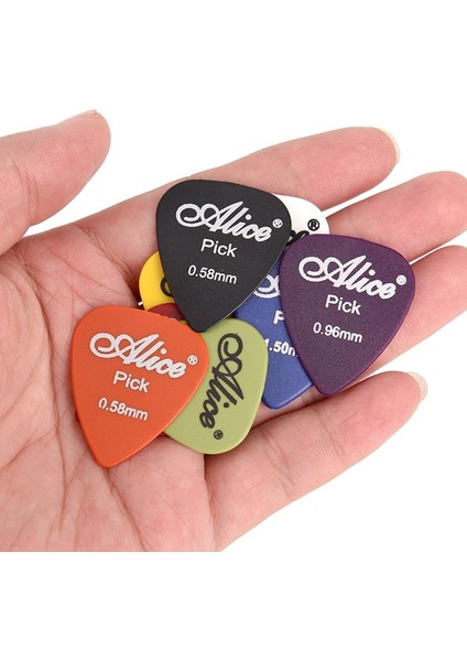 10 Adet Gitar Penası Elektro Guitar Pick Akustik Gitar Penası 6 Kalınlıkta Gitar Penası