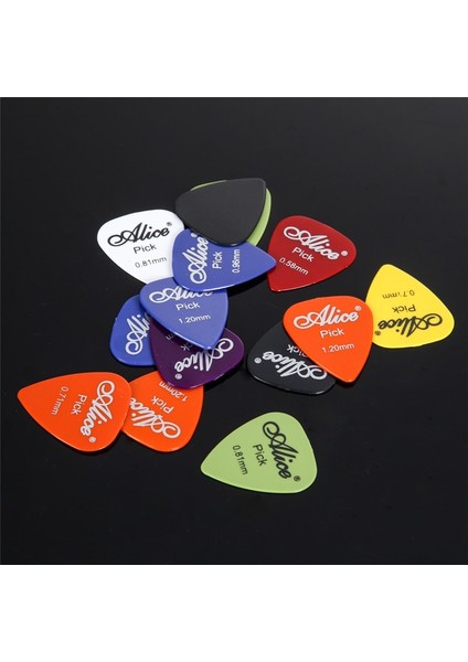 22 Adet Gitar Penası Elektro Guitar Pick Akustik Gitar Penası 6 Kalınlıkta Gitar Penası