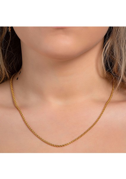 Kadın 14 Ayar Altın Halat Zincir fiyatları