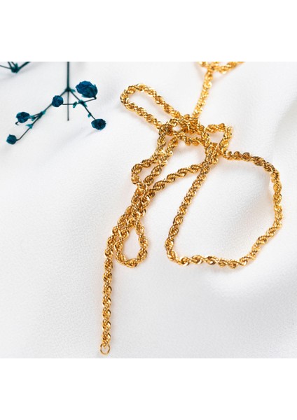 Kadın 14 Ayar Altın Halat Zincir indirimleri