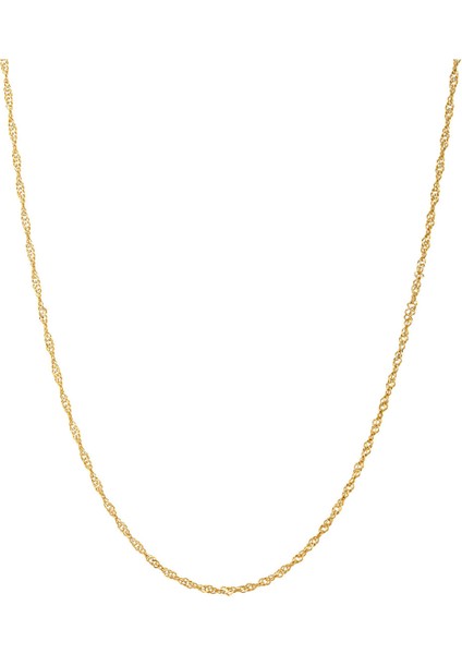 Kadın 14 Ayar Altın Singapur Zincir fırsatları