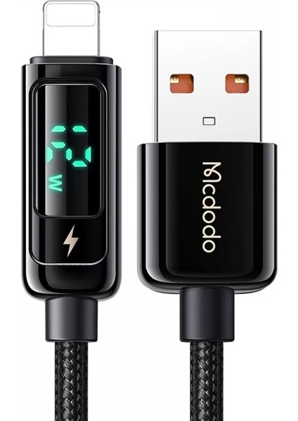 CA-9940 Dijital Ekranlı Lightning Data - Şarj Kablosu