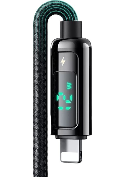 CA-9940 Dijital Ekranlı Lightning Data - Şarj Kablosu