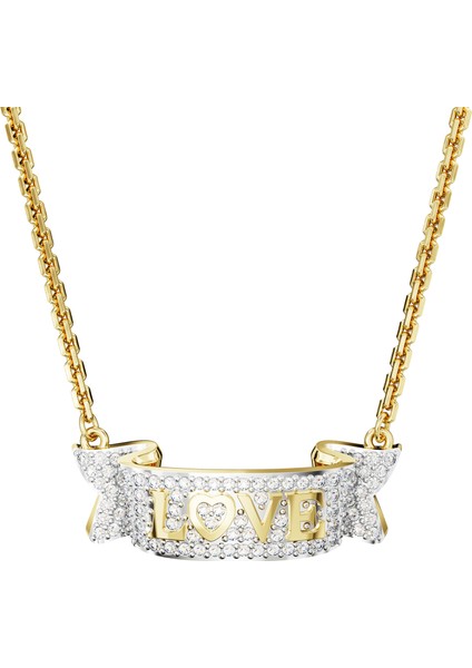 5657725 Swarovski Kolye Volta:necklace Love Whi/gos