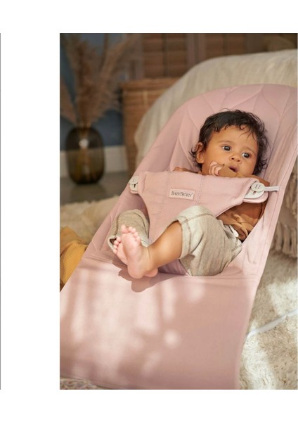 Babybjörn Bliss Ana Kucağı Petal Cotton Oyuncaklı / Dusty Pink