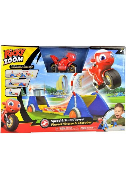 T20049 Ricky Zoom, Ricky Parkta Yarış Seti -Tomy