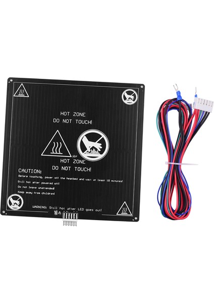 Mk3 Alüminyum Baskı Yatağı - 220X220X3MM - 12V Heatbed fiyatları