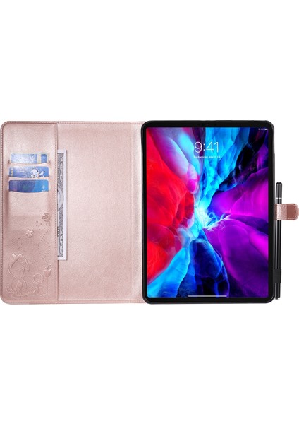 xPhone Store Xphonestore iPad Pro 11 (2020) & (2018) Için Koruyucu Tablet Kılıfı - Pembe Altın (Yurt Dışından)