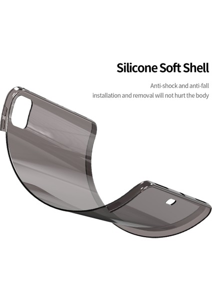 Xphonestore iPad Pro 11 Inch (2020) Için Koruyucu Tablet Kılıfı - Şeffaf/siyah (Yurt Dışından) fırsatları