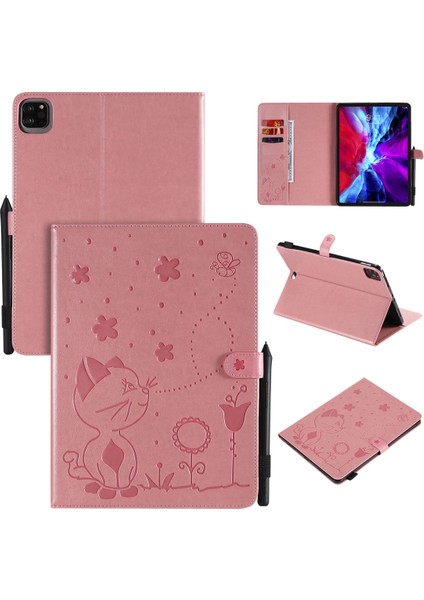 Xphonestore iPad Pro 11 (2020) & (2018) Için Koruyucu Tablet Kılıfı - Pembe (Yurt Dışından)