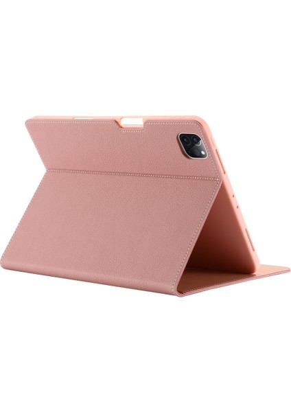 Gebeı iPad Pro 11 Inch (2020) Için Koruyucu Tablet Kılıfı - Pembe Altın (Yurt Dışından)