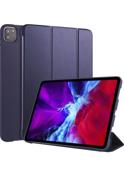 Xphonestore iPad Pro 11 (2020) Için Koruyucu Tablet Kılıfı - Koyu Mavi (Yurt Dışından)