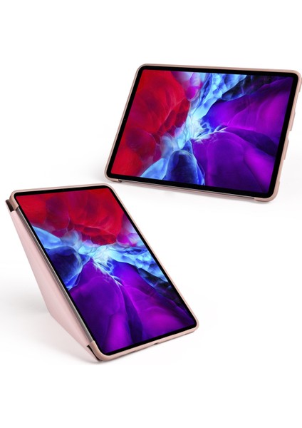 xPhone Store Xphonestore iPad Pro 11 (2020) Için Koruyucu Tablet Kılıfı - Pembe Altın (Yurt Dışından)