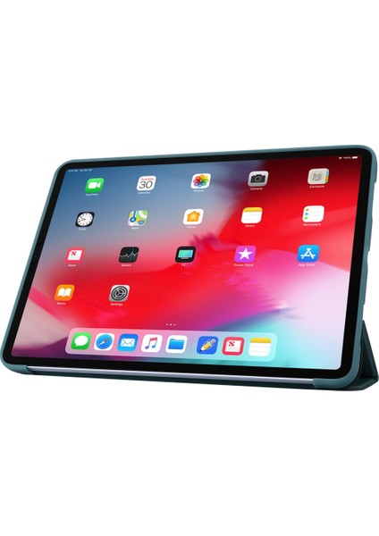 Xphonestore iPad Pro 11 (2020) Için Koruyucu Tablet Kılıfı - Koyu Yeşil (Yurt Dışından)