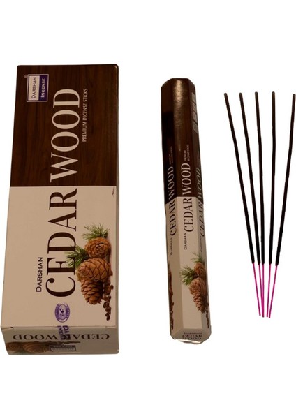 Cedar Wood - Sandal Ağacı Kokulu Tütsü