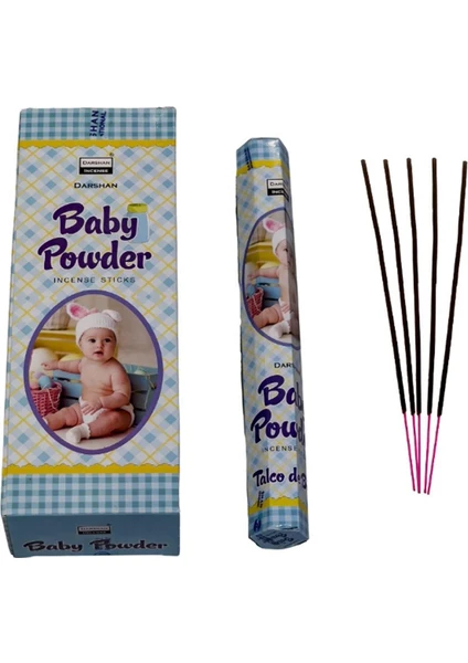 Baby Powder-Bebek Pudrası Kokulu Tütsü