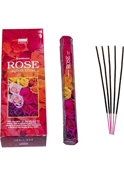 Rose-Gül Kokulu Tütsü