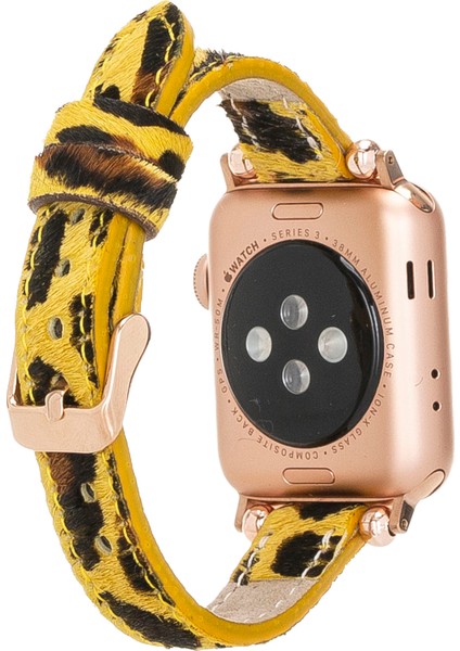 Apple Watch Uyumlu Deri Kordon 42-44-45MM LEO61